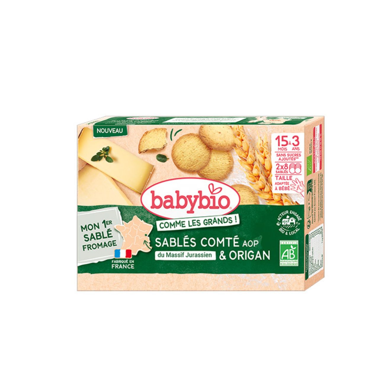 Sablés Comte & Origan Biscuits