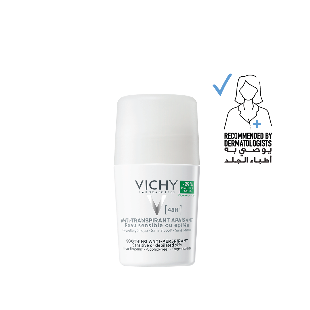 48H Soothing Anti-Perspirant Roll-On - Sensitive or Depilated Skin