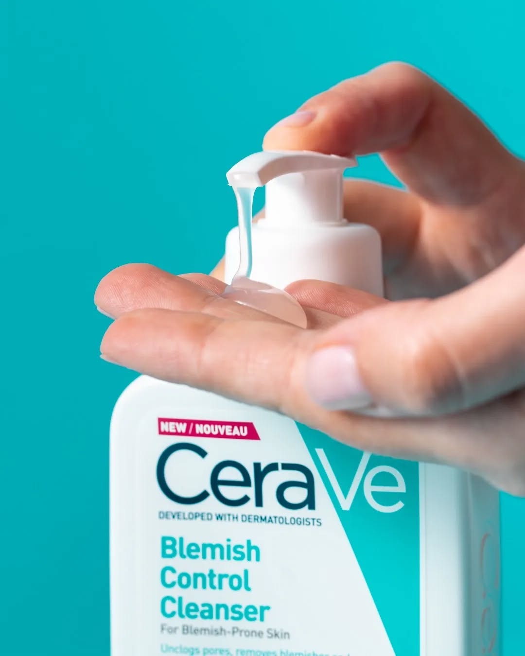 Blemish Control Cleanser Face Wash For Acne & Blemish Prone Skin with 2% Salicylic Acid, Niacinamide and Ceramides