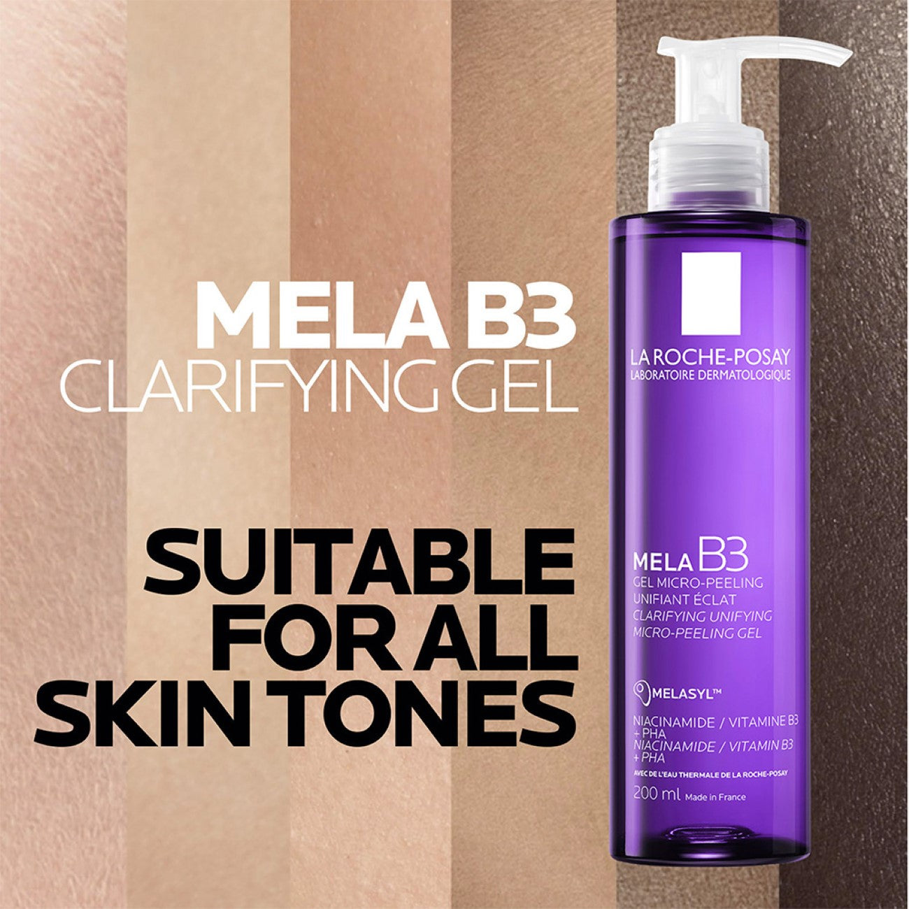La Roche-Posay Mela B3 Anti-Dark Spots Cleanser With Niacinamide - For All Skin Types