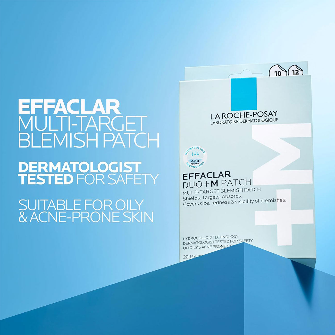 Effaclar Duo+M 3H Spot Patches for Acne Prone Skin