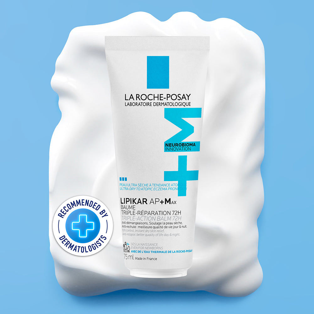 Lipikar Balm AP+Max Triple-Action Balm with Neurobioma for Ultra-Dry to Atopic Eczema-Prone Skin