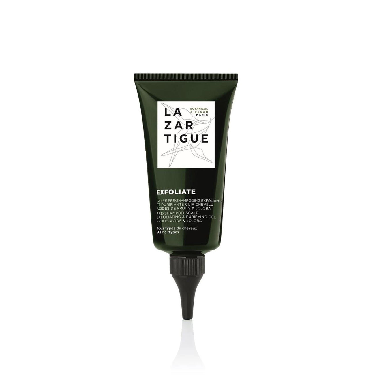 Exfoliating and purifying pre-shampoo