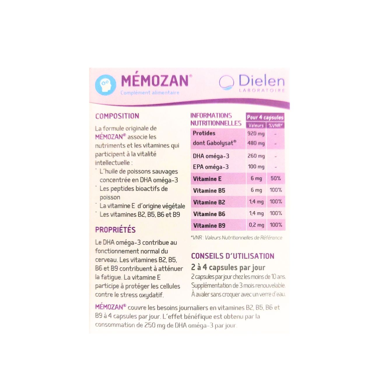 Memozan DHA Omega-3