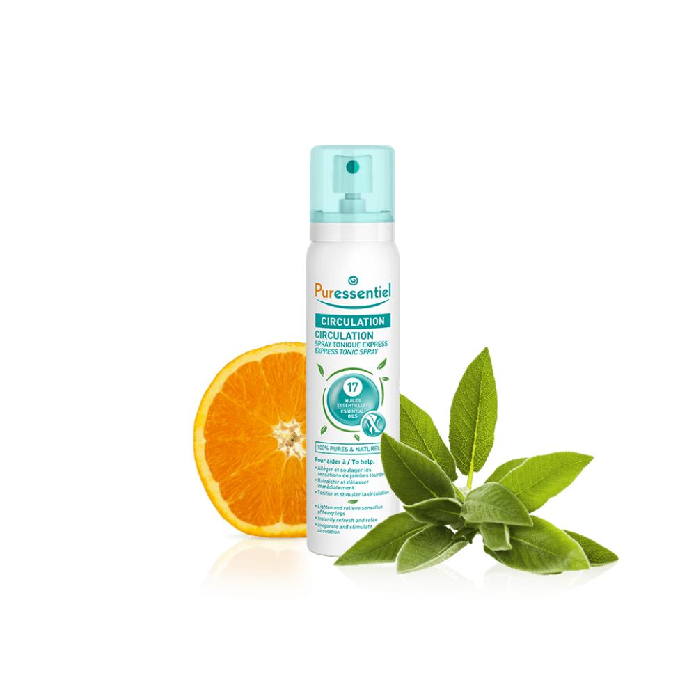 Circulation Express Tonic Spray With 17 Essential Oils