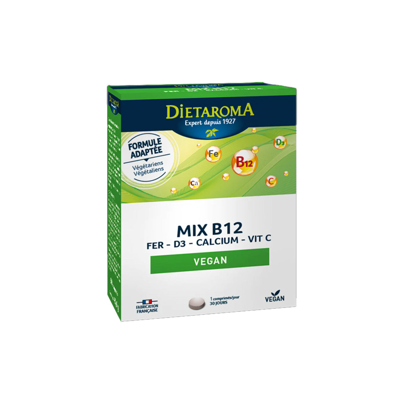 Mix B12 - Fer - D3 - Calcium - VitC