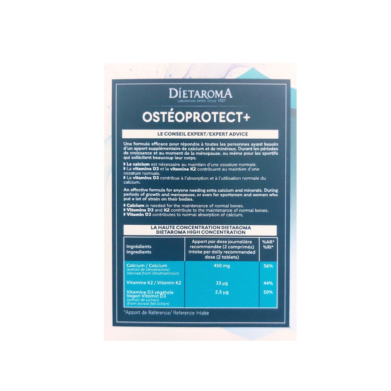 Osteoprotect Calcium Marine + K2 & D3