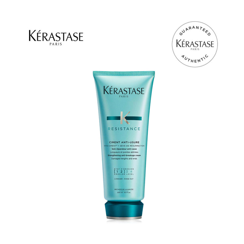 Resistance Ciment Anti-Usure Strengthening Anti-Breakage Cream - Damaged Lengths and Ends - Rinse-Out