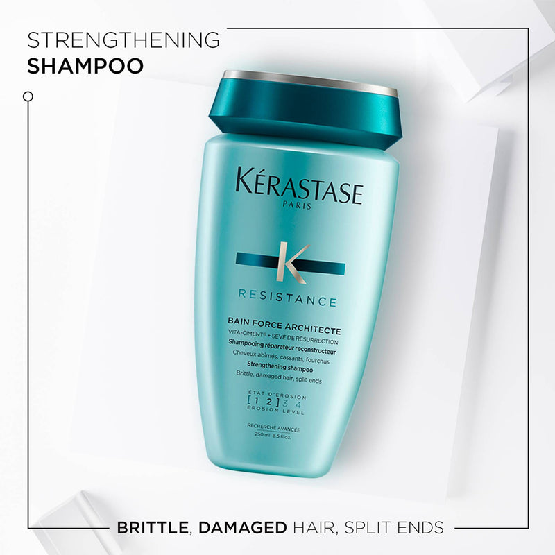 Resistance Bain Force Architecte Strengthening Shampoo - Brittle, Damaged Hair - Split Ends