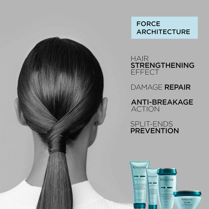 Resistance Bain Force Architecte Strengthening Shampoo - Brittle, Damaged Hair - Split Ends