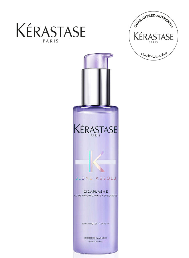 Blond Absolu Cicaplasme - Universal Fortifying Heat-Protecting Serum - Lightened or Highlighted Hair