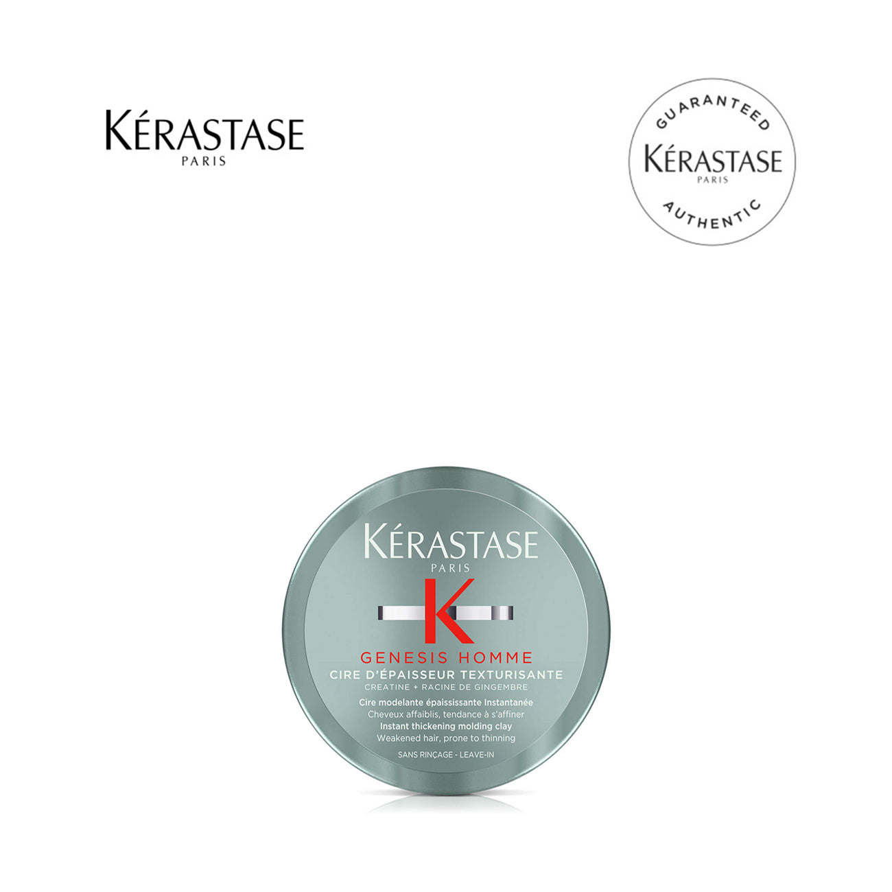 Genesis Homme Cire d'Épaisseur Texturisante