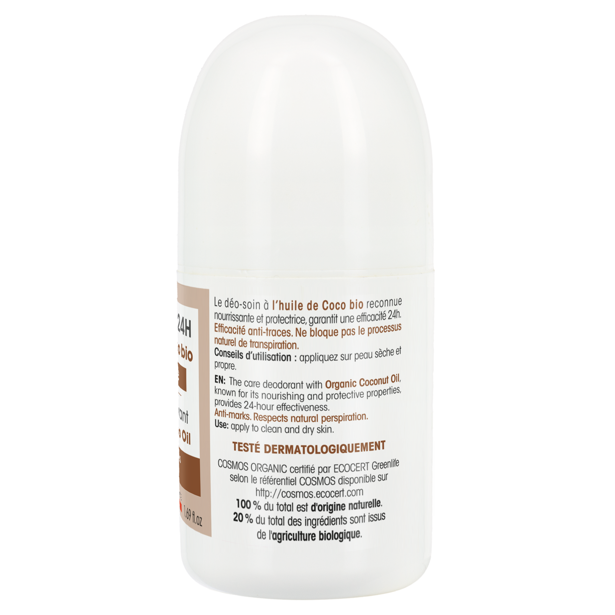 Deodorant Protection Care - Organic Coconut Oil