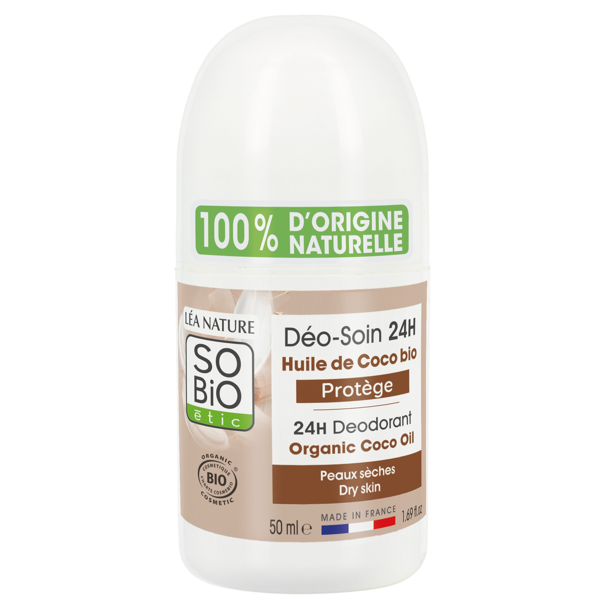 Deodorant Protection Care - Organic Coconut Oil