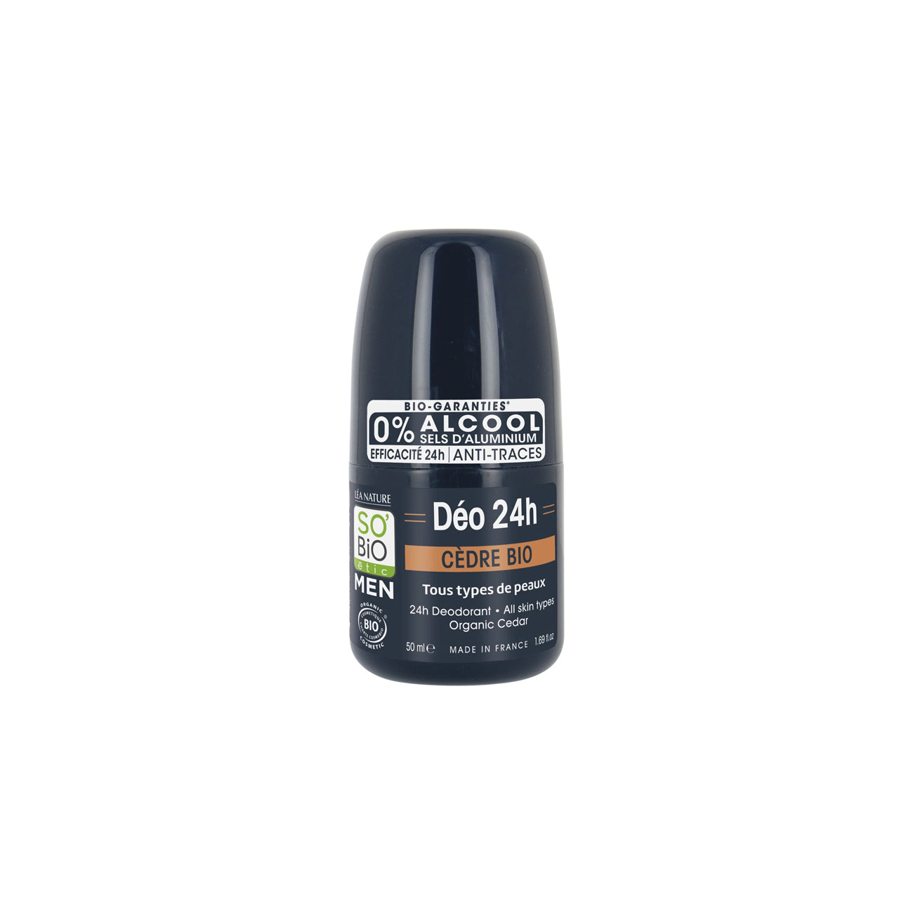 Men Cedar Deodorant Roll-On