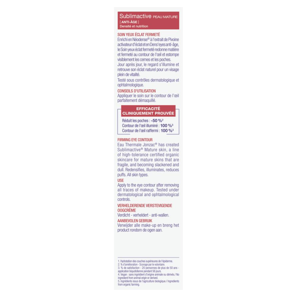 Sublimactive Cellular Anti-Aging Eye And Lip Contour