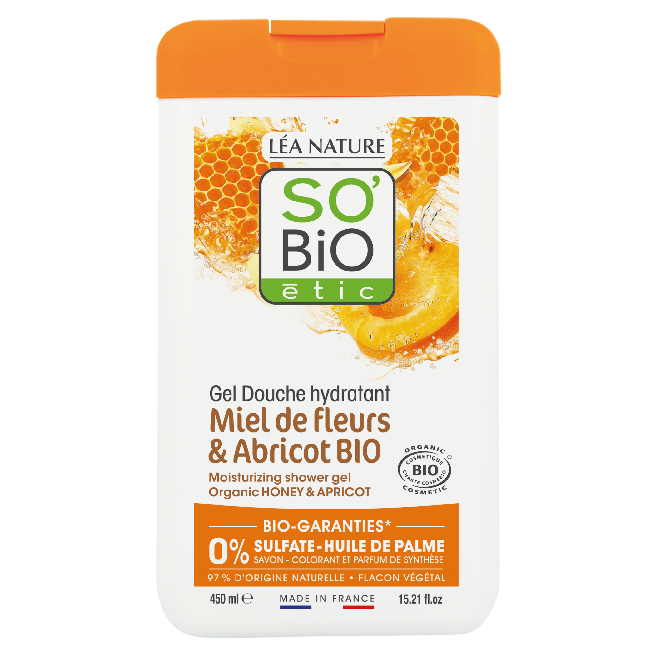 Honey & Apricot Shower Gel