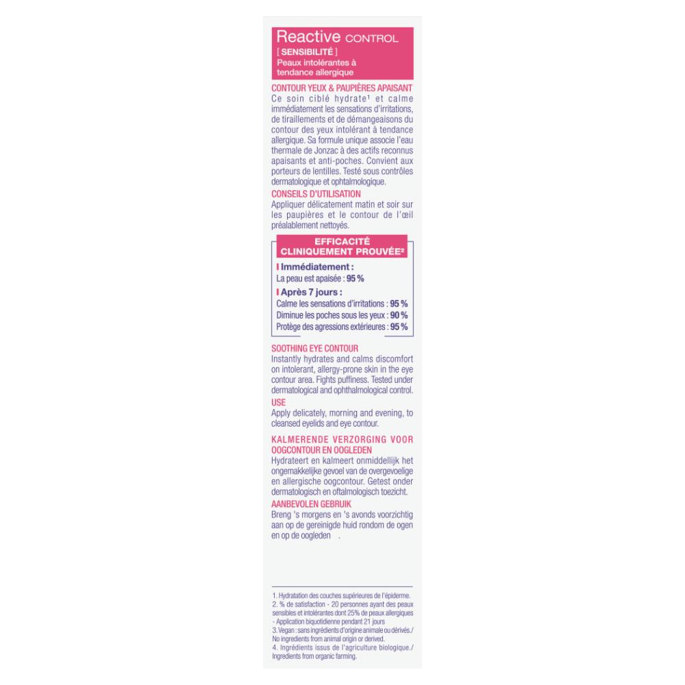REactive Soothing Eye Contour Cream