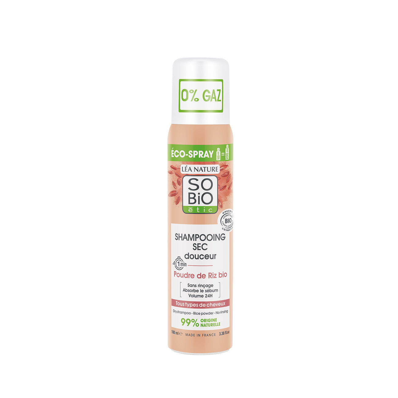 Dry shampoo Poudre De Riz Bio- Gift