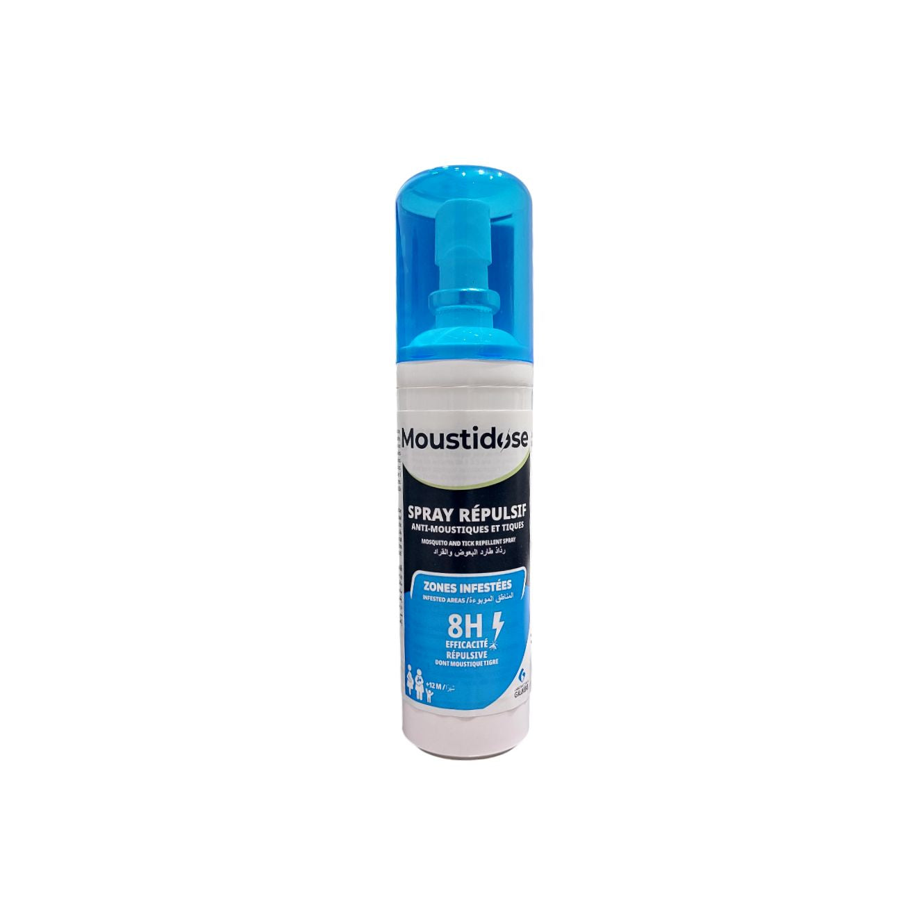 Moustidose 8h Repulsif Spray