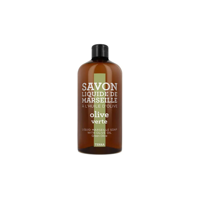 Liquid Marseille Soap Refill Green Olive
