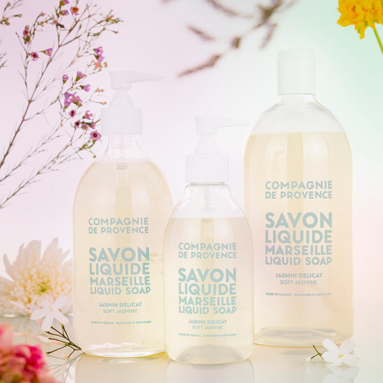 Liquid Marseille Soap Soft Jasmine