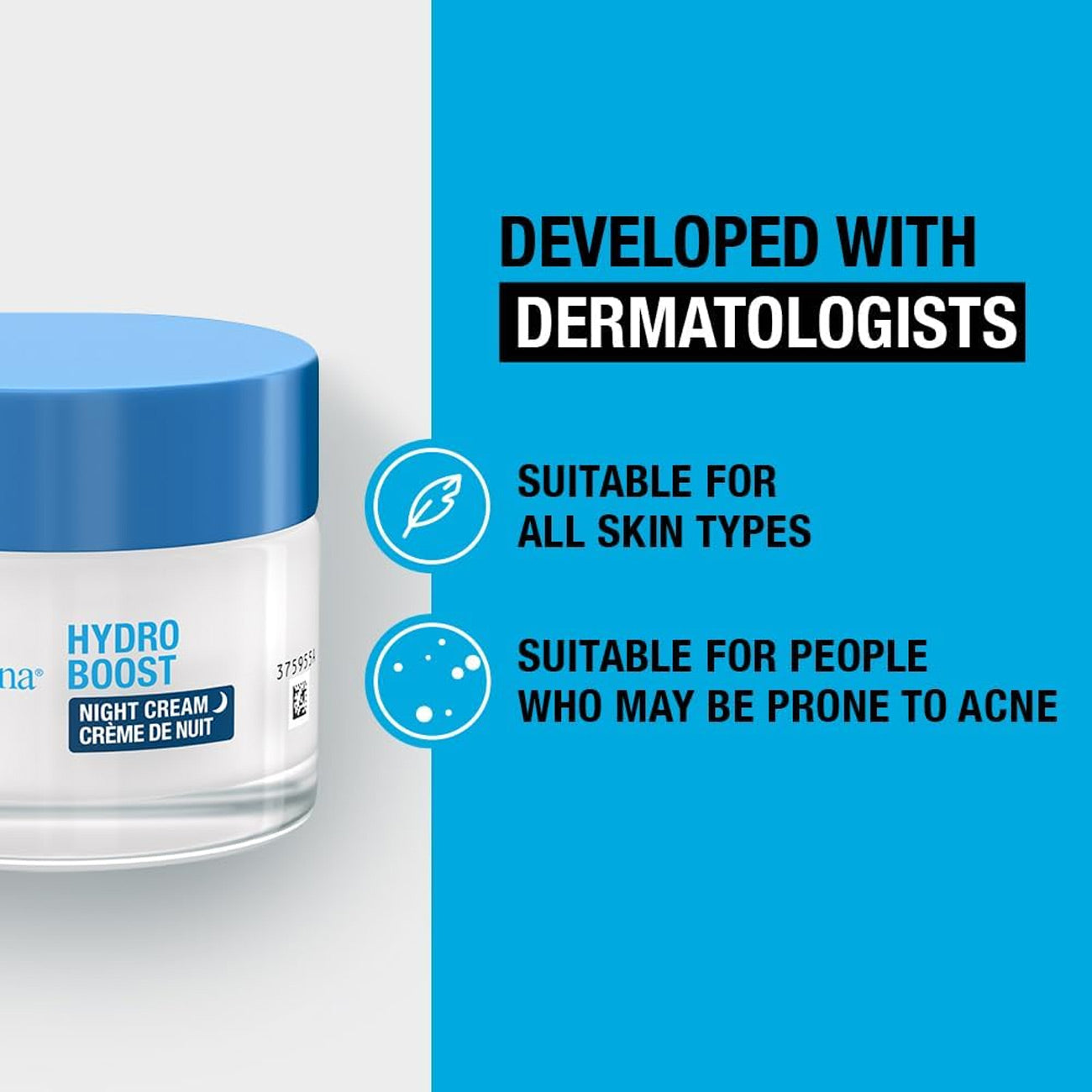 Hydro Boost Night Gel Cream Alcohol-free