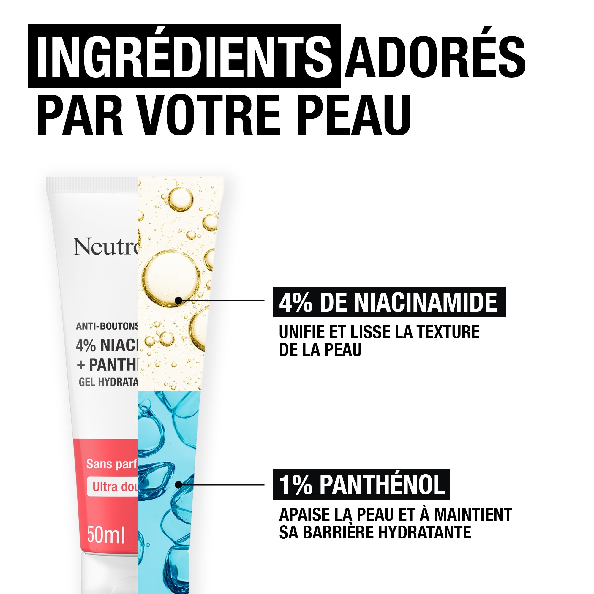 Spot Control+ Gel Hydrato 4% Niacinamide + Panthenol