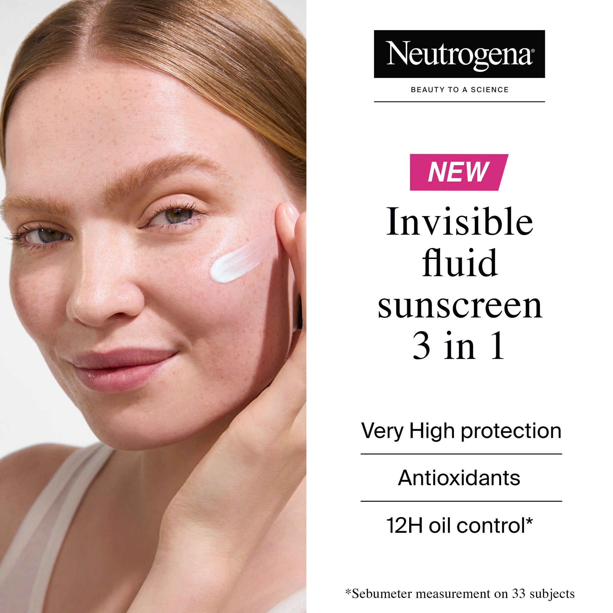Ultra-Sheer Invisible Oil Control SPF50+ Sun Care Fluid