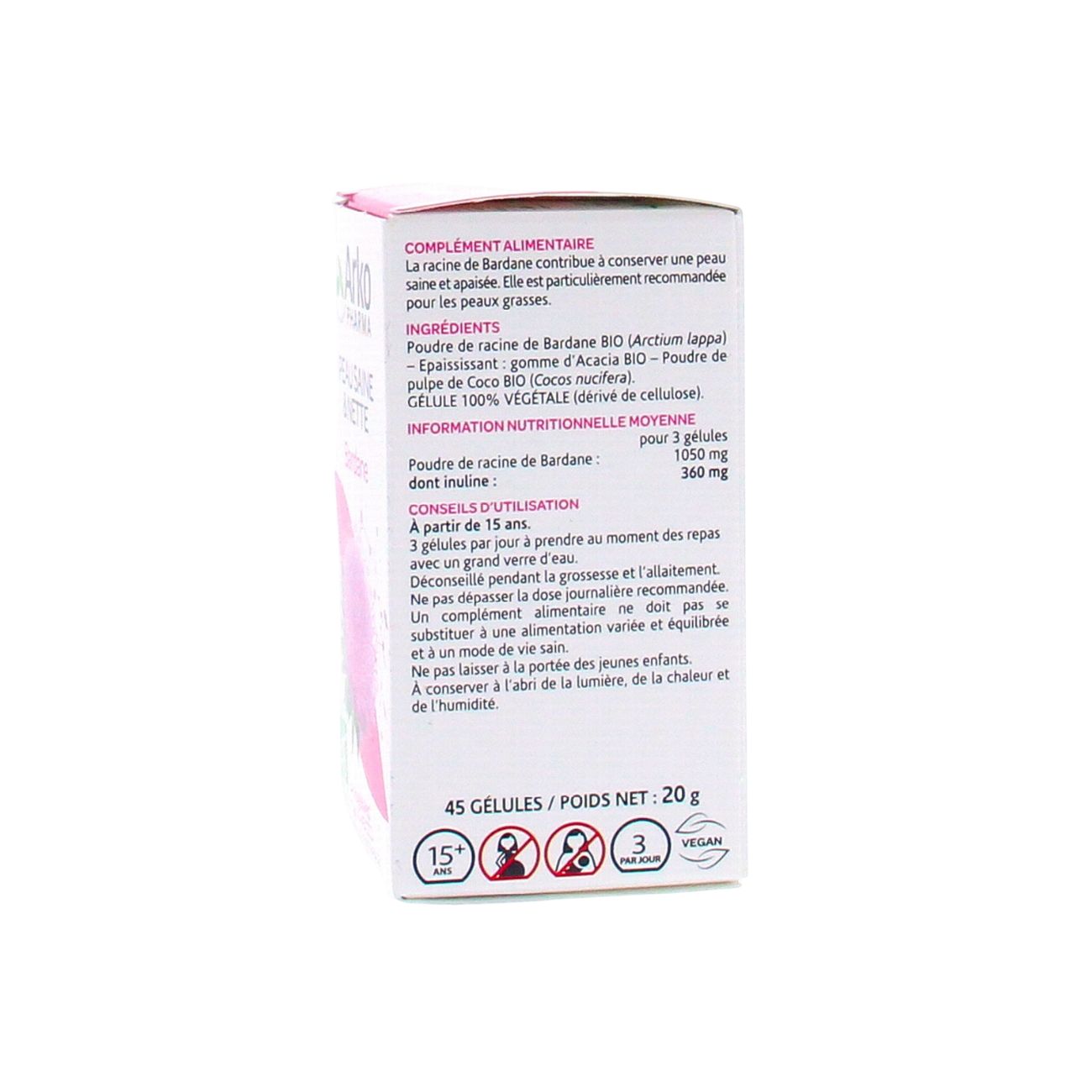 Arkogélules Bio Burdock