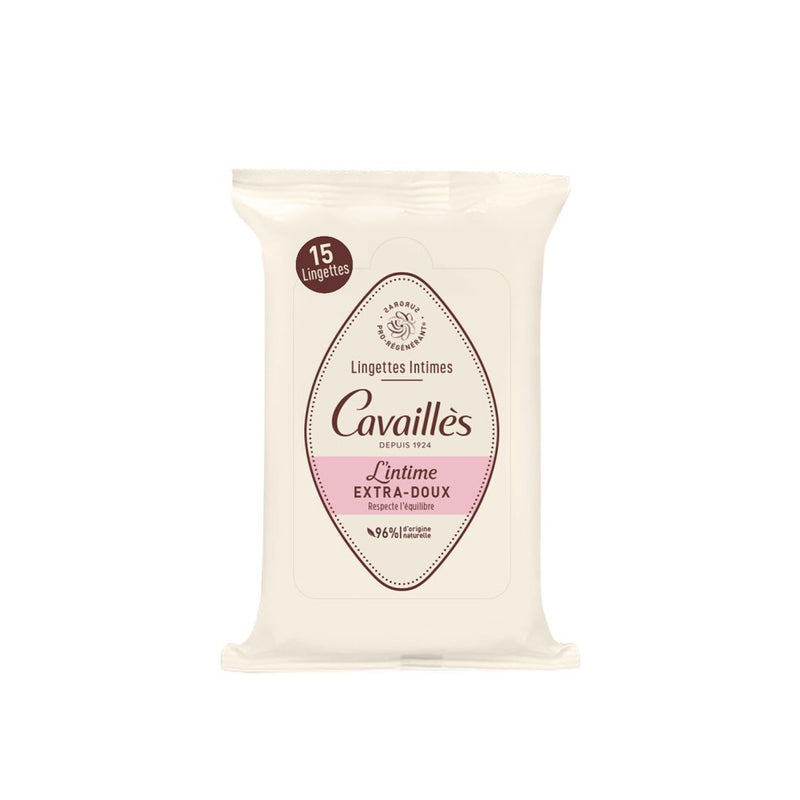 Extra Gentle Intimate Wipes - Daily Use - 15 Wipes