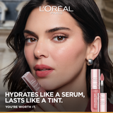L’Oréal Paris Hyaluron Tint Lip Stain Serum Long Lasting, Hydrating Lip Makeup Infused with Hyaluronic Acid 5ml