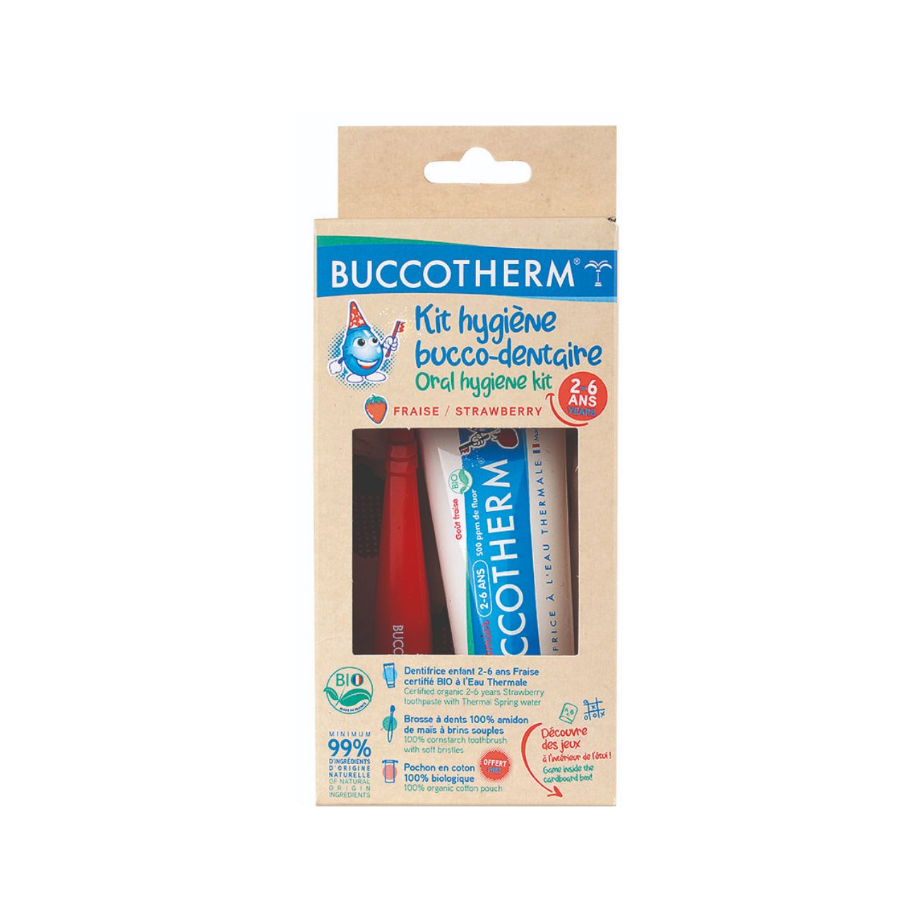 Kids Toothpaste Set 2-6 Years