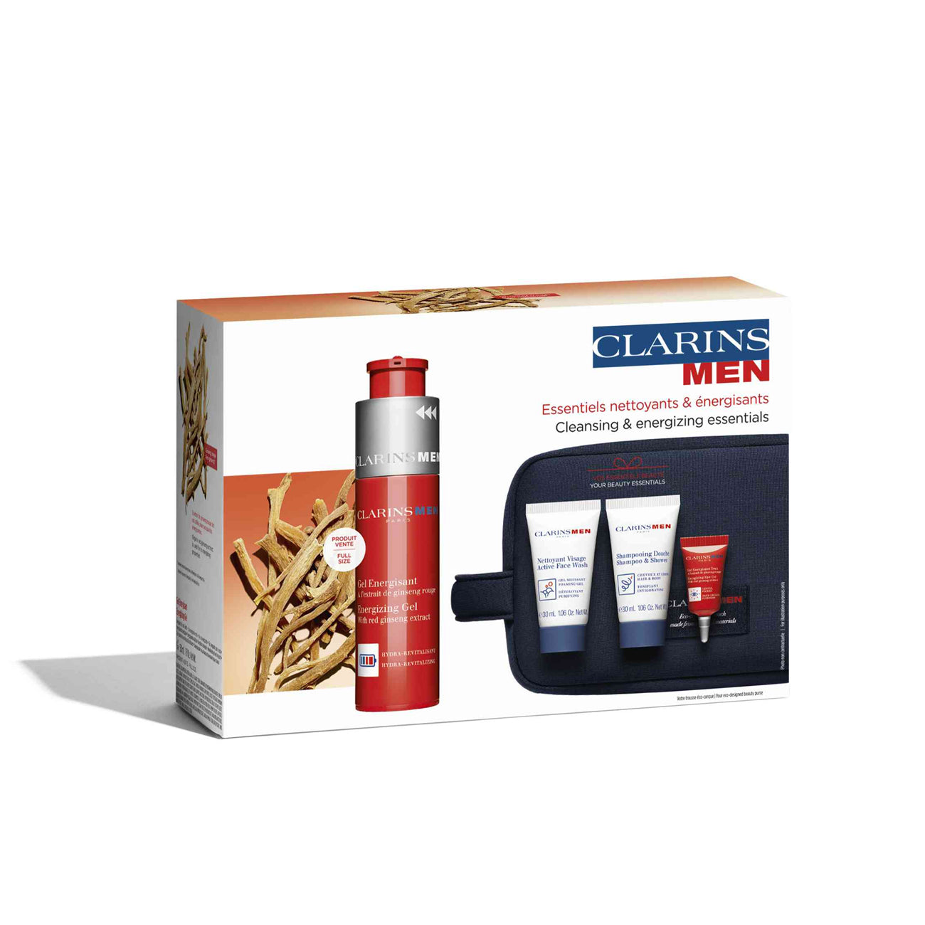 Clarins Men Cleansing & Energizing Essentials