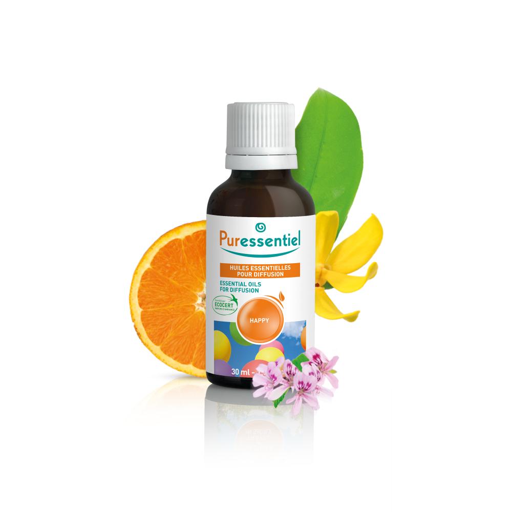 Happy Essential Oils for Diffusion