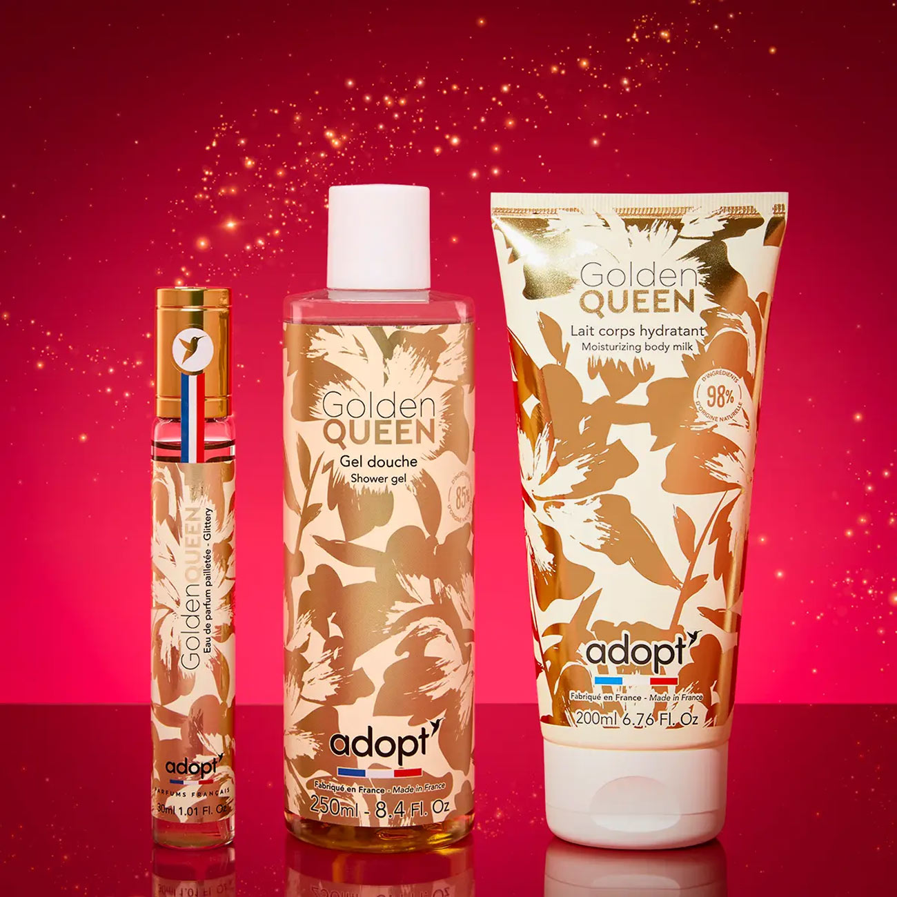 Golden Queen Trio Gift Set