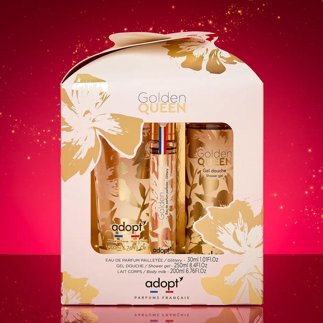 Golden Queen Trio Gift Set