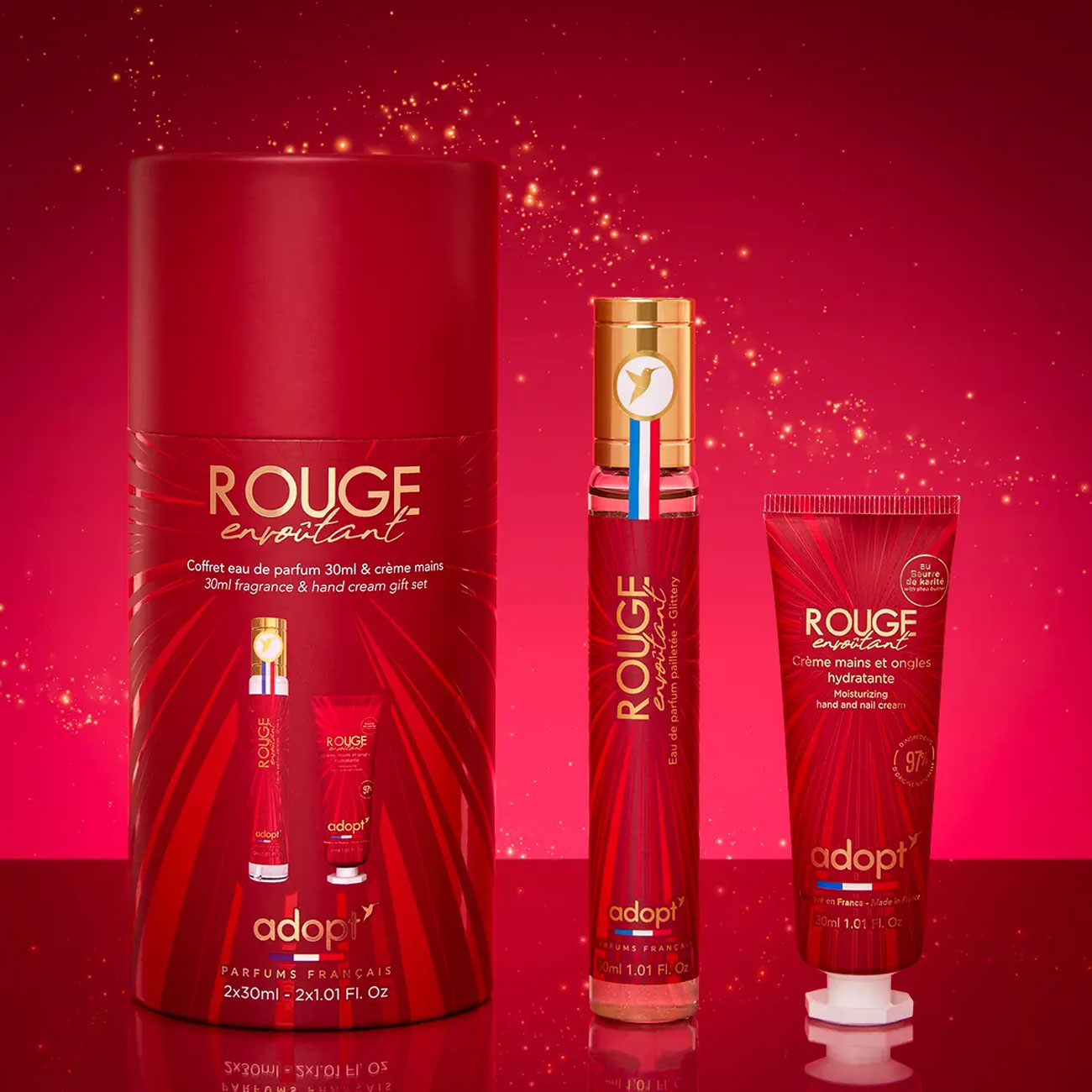 Rouge Envoûtant Set - EDP 30ml & Hand Cream
