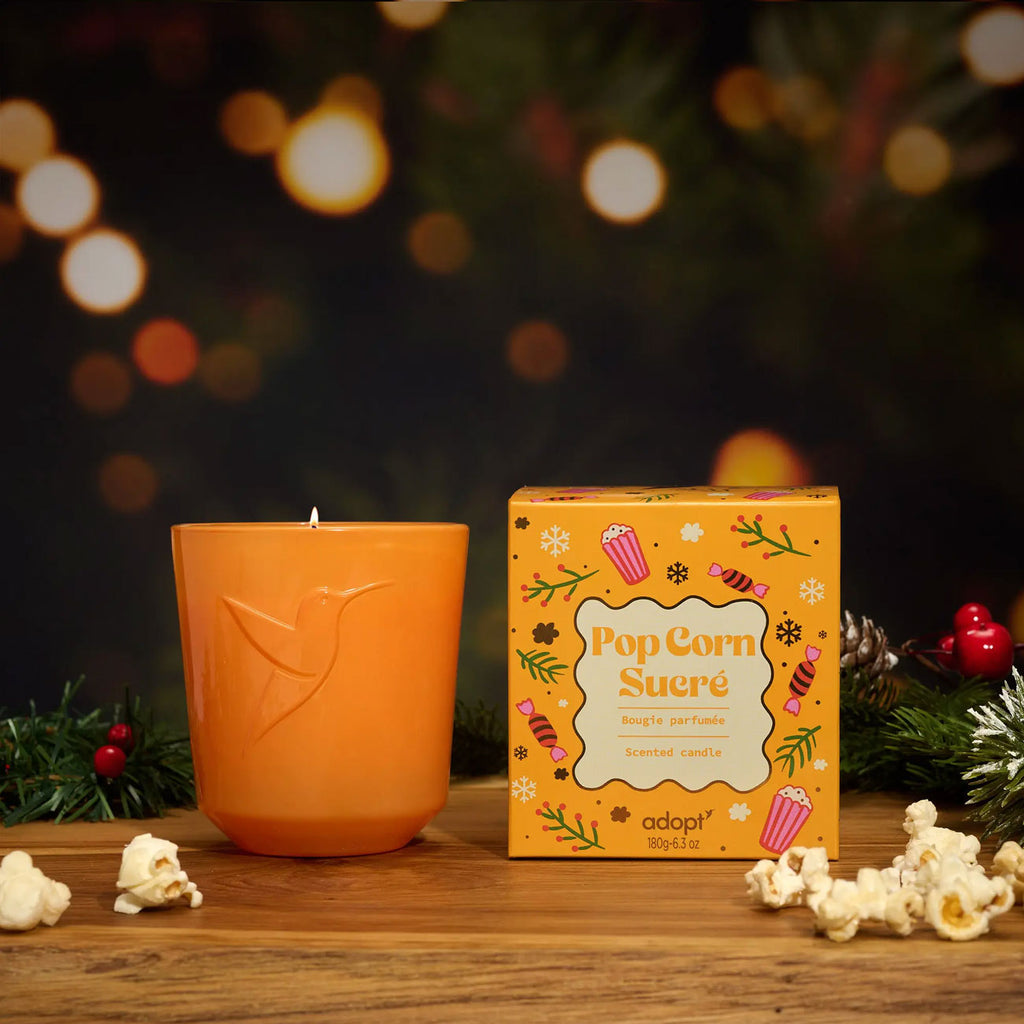 Popcorn Sucré Scented Candle
