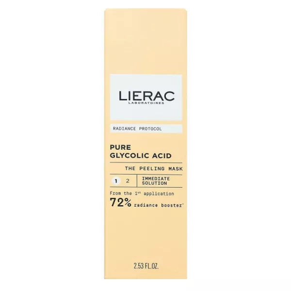 Protocole Radiance Peeling Mask