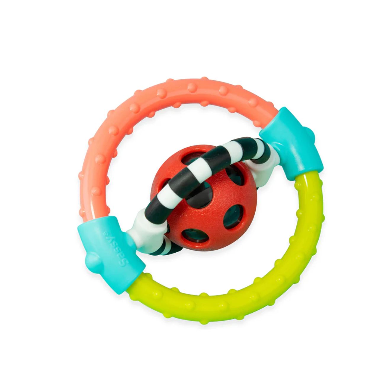 Spin & Chew Ring Teether Rattle 0M+