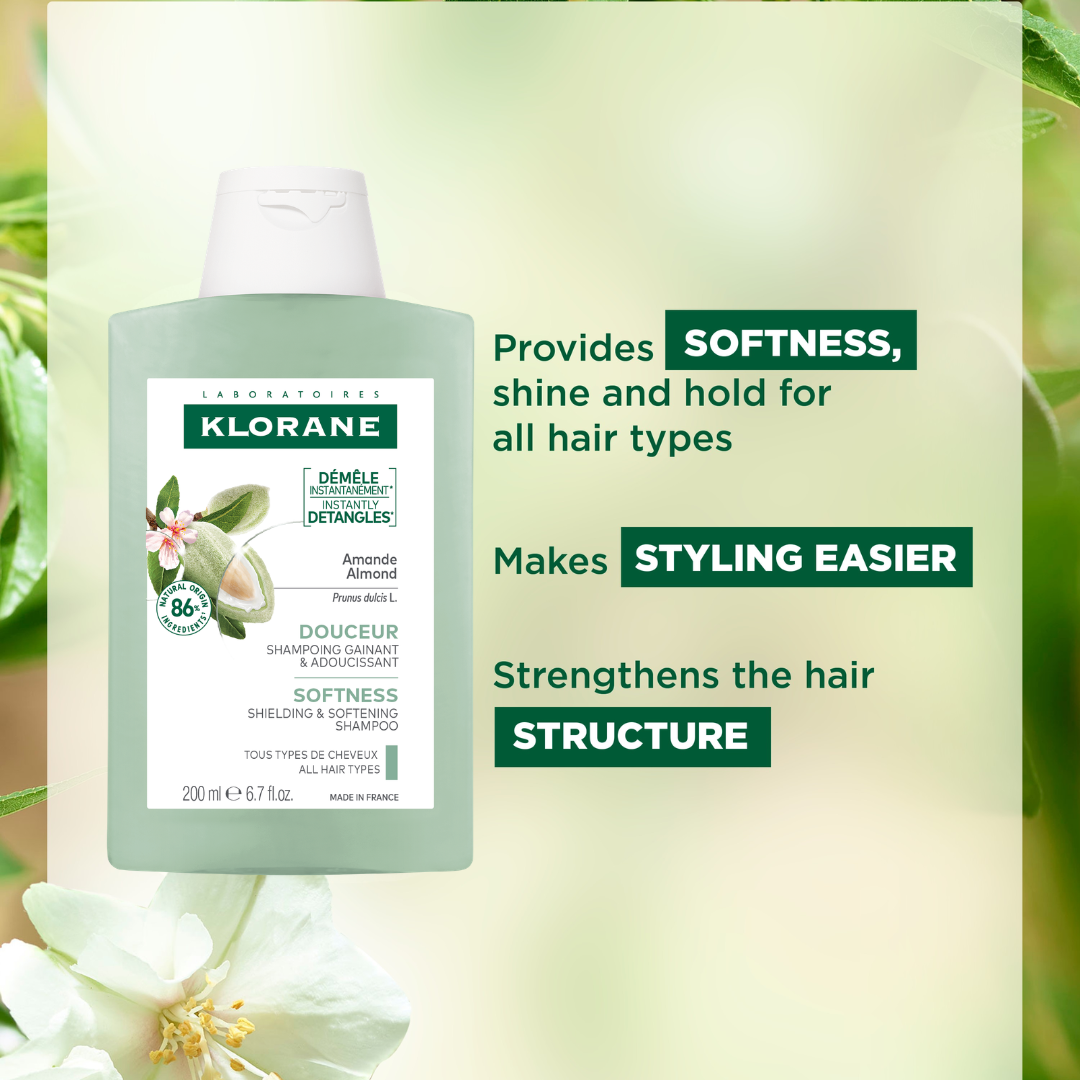 Softness & Hold Shampoo with Almond Milk - All Hair Types