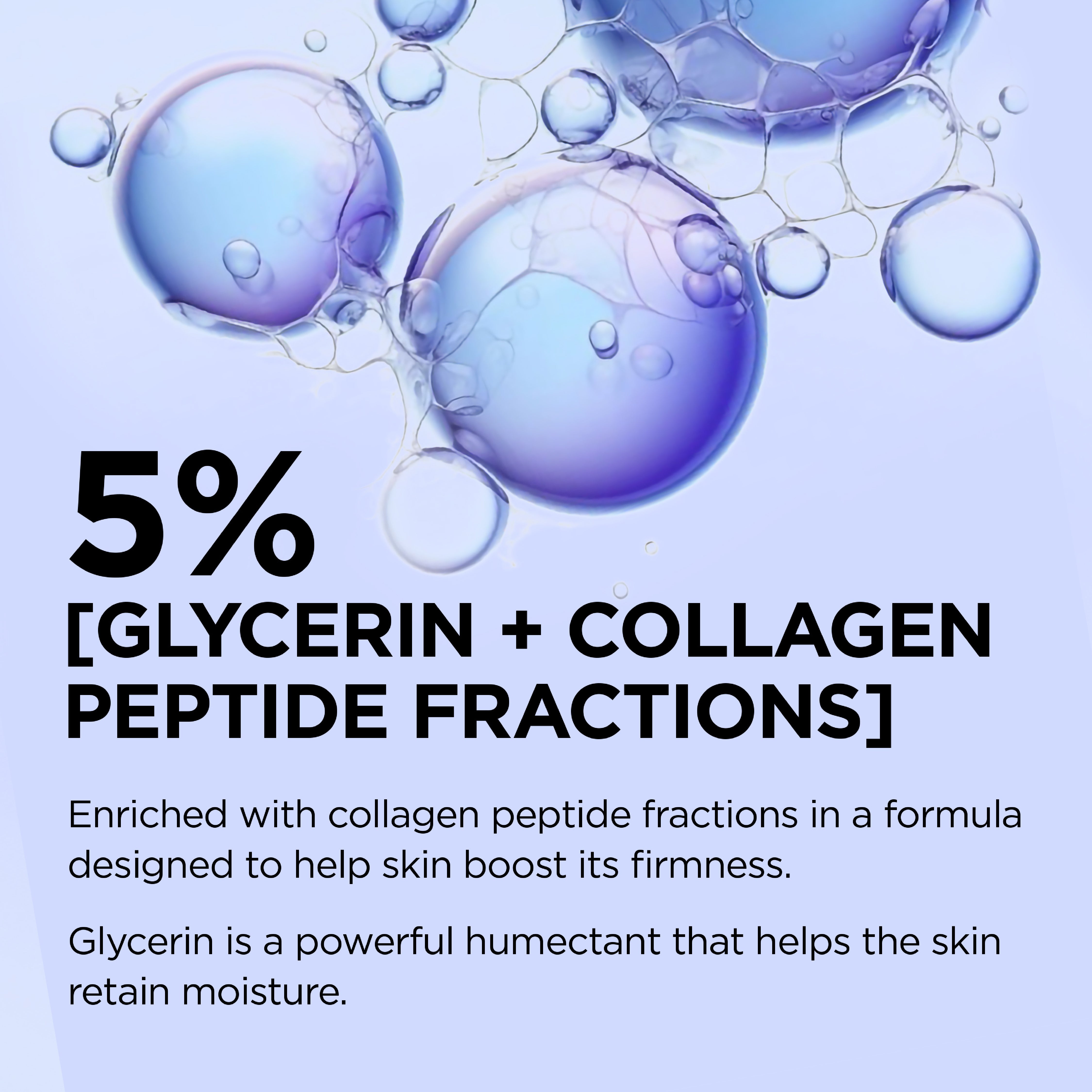 Collagen Expert Age-Correcting Serum with Glycerin & Collagen Peptide Fractions, for Firmness Boosting and Improved Elasticity, 30ml