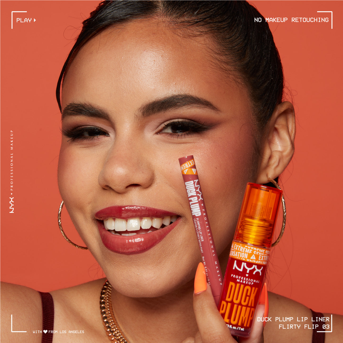 Duck Plump Plumping Lip Liner Up To 10 HR Wear, Matte Finish