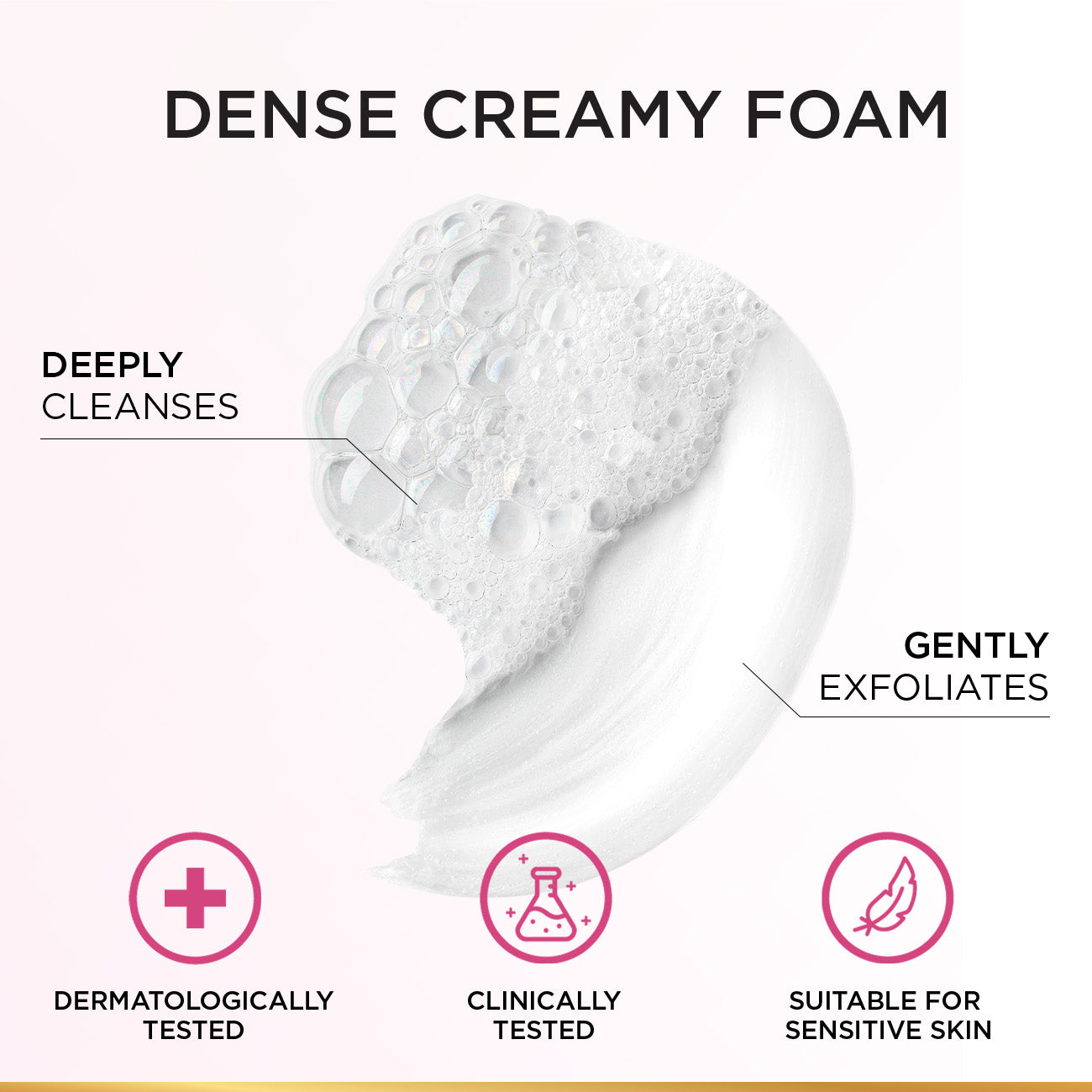 L’Oréal Paris, Glycolic-Bright Daily Glowing Foam Cleanser, with Glycolic Acid and Niacinamide, to Exfoliate and Remove Dullness for Even Glowing Skin, 100ml