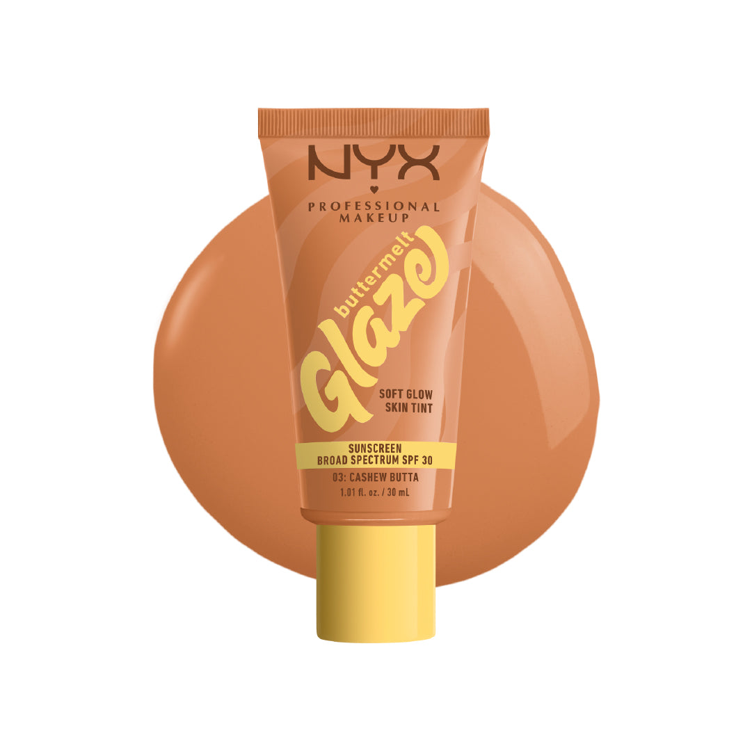 Buttermelt Glaze Soft Glow Skin Tint + SPF/FPS 30, Foundation, 12h Wear
