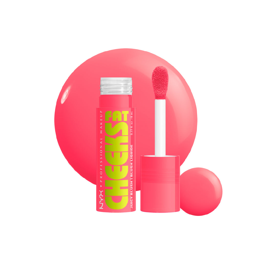 Fat Cheeks Juicy Blush, Liquid Blush, 12 HR Wear