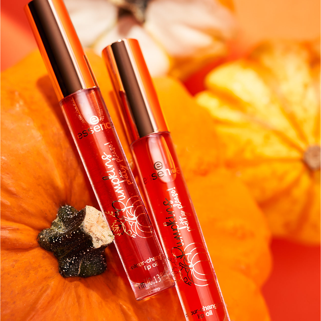 Pumpkins Pretty Please! Colour-Changing Lip Oil