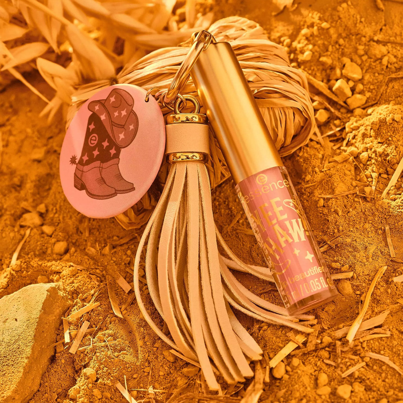 Yee Haw! Lip Beautifier Key Chain