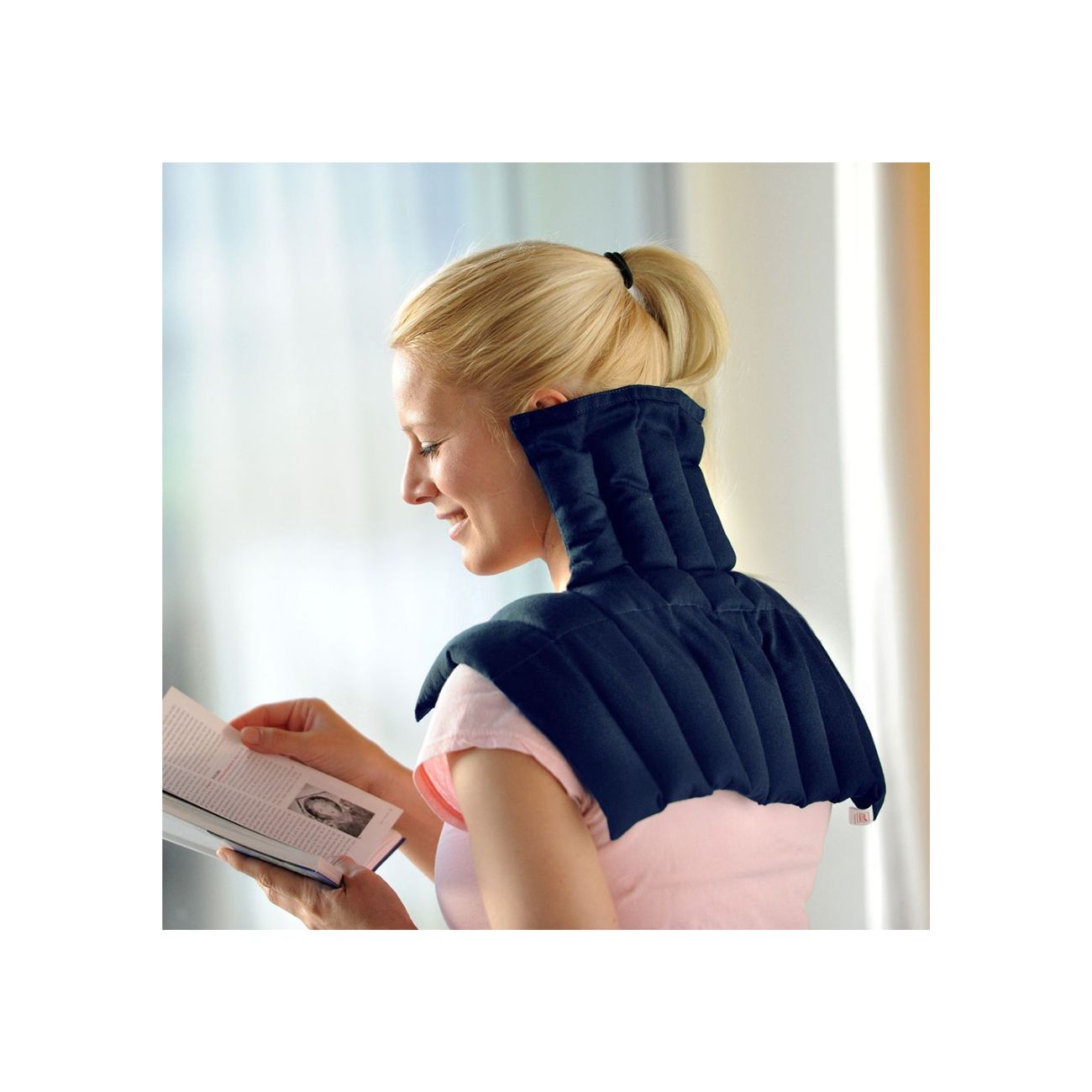 Linum Anatomic Warmth Linseed Blossom Pillow